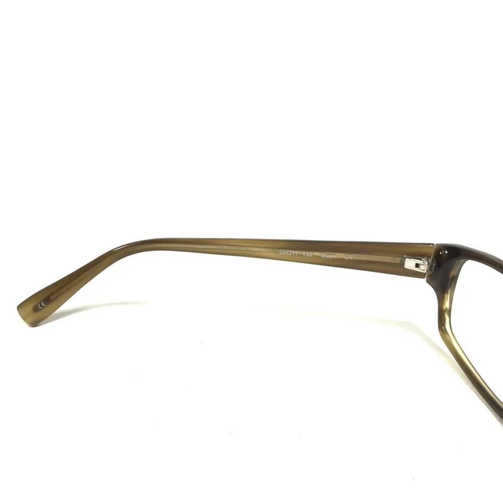 Oliver Peoples Eyeglasses Frames Boon OT Brown Rectangular Full Rim 55-17-135